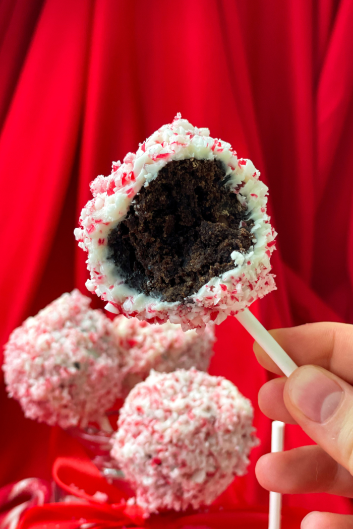 Easy Peppermint Cake Pops - ZEN AND HONEY