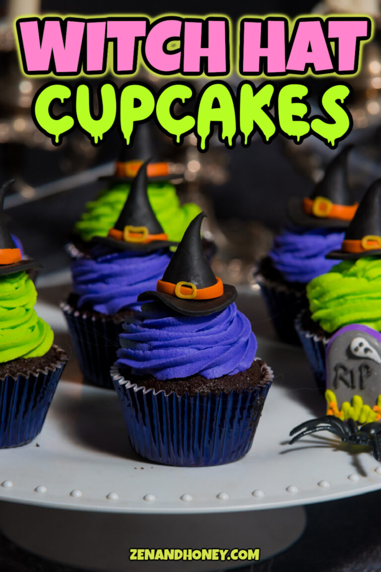 Witch Hat Cupcakes ZEN AND HONEY