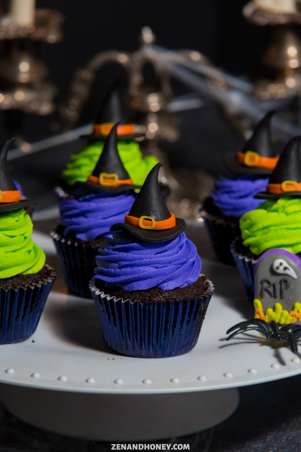 Witch Hat Cupcakes ZEN AND HONEY