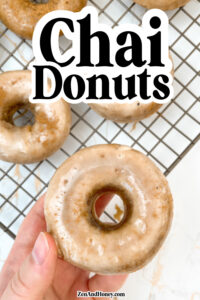 baked chai donuts
