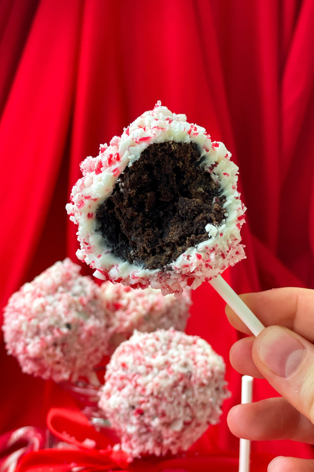 Pepermint Pop Easy Peppermint Cake Pops - ZEN AND HONEY