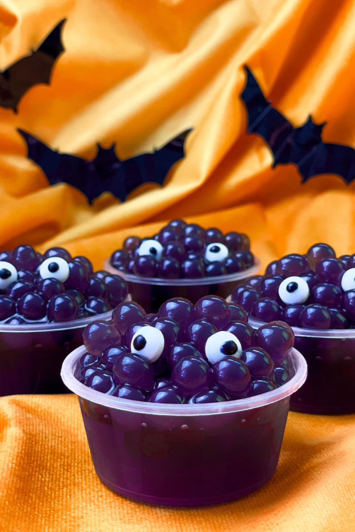 Zombie Brain Purple Jello Shots - ZEN AND HONEY