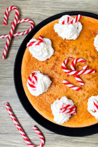 candy cane cheesecake