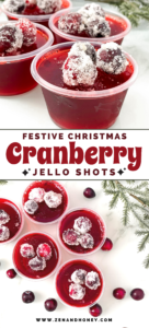 cranberry jello shot