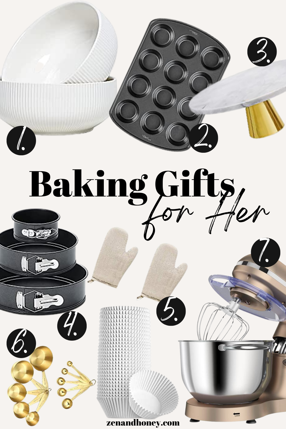 Aesthetic Unique Baking Gifts For Her Zen And Honey