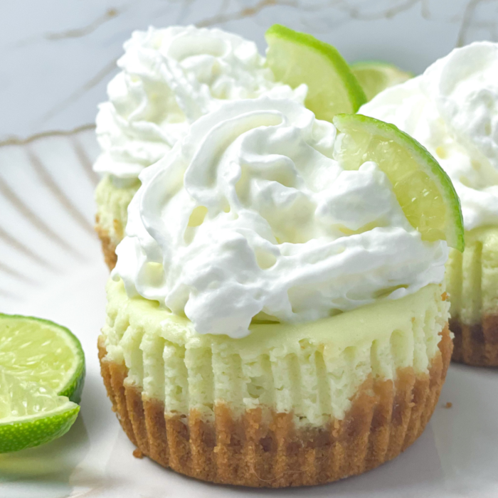 Mini Key Lime Cheesecake Recipe - ZEN AND HONEY