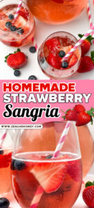 classic strawberry sangria