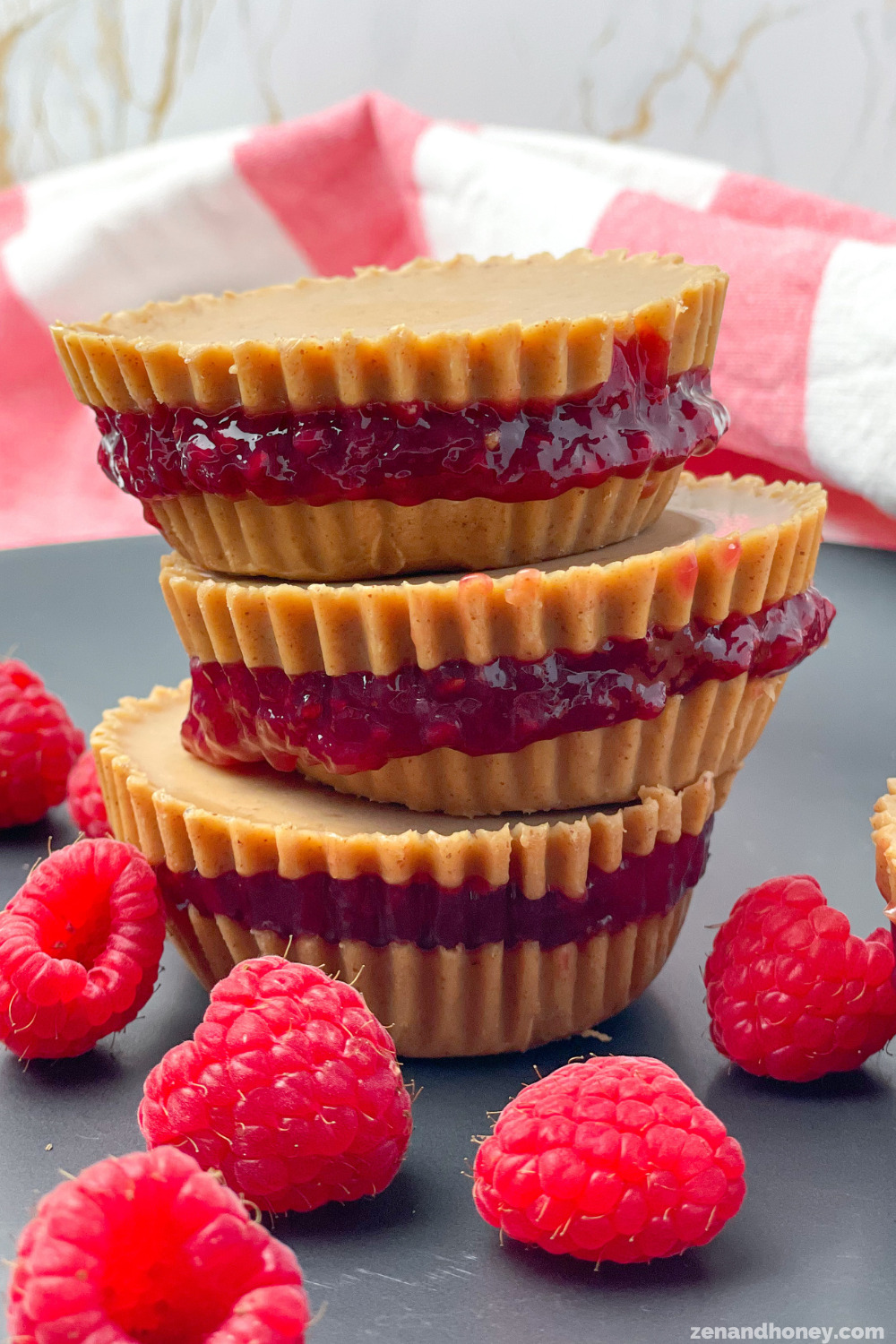 Peanut Butter And Jelly Cups - ZEN AND HONEY