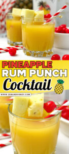 easy pineapple rum punch