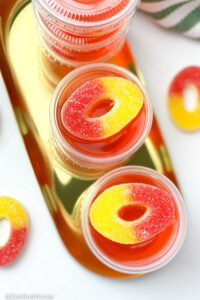 peach jello shots