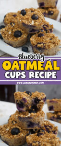 blueberry and oatmeal cups