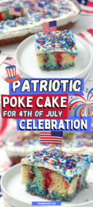 easy 4th of july poke cake