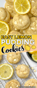 lemon pudding cookies