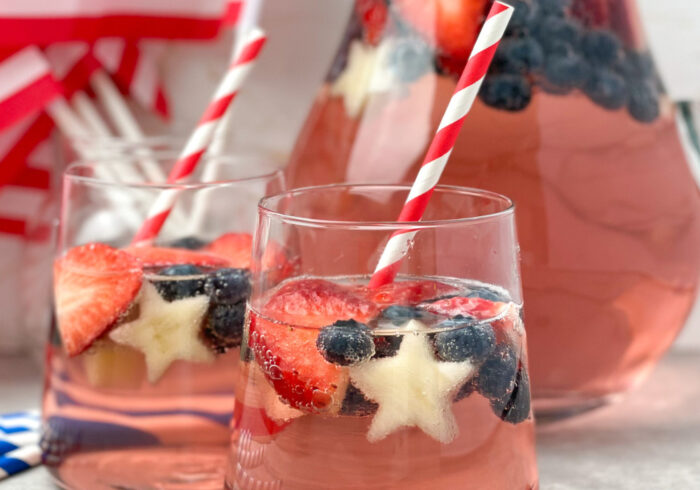 red white and blue sangria