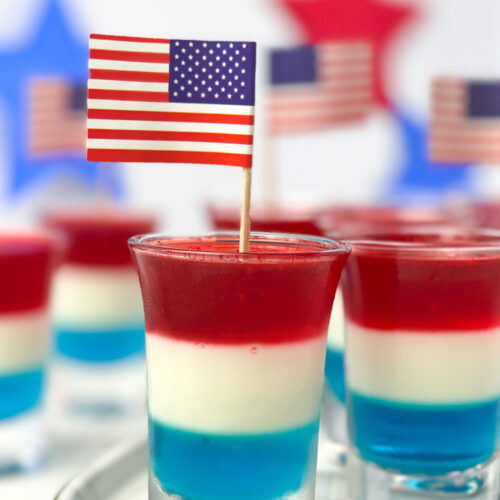 4th of july jello shots