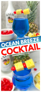 blue ocean breeze cocktails