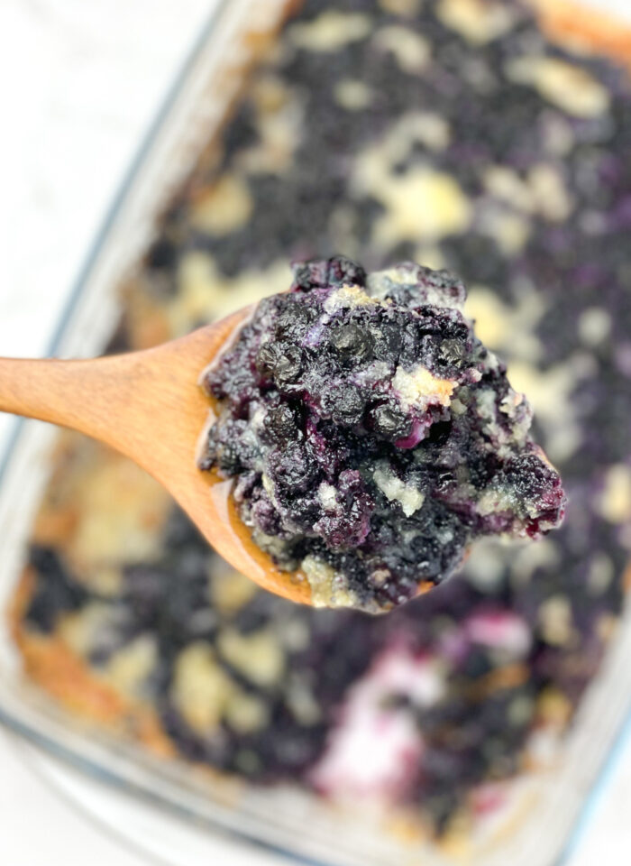 blueberry lemon dump cake