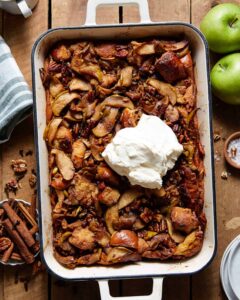 apple bread pudding