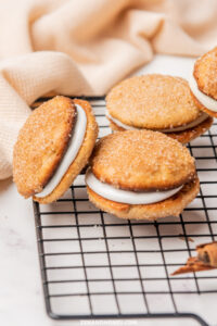 apple cookie sandwiches