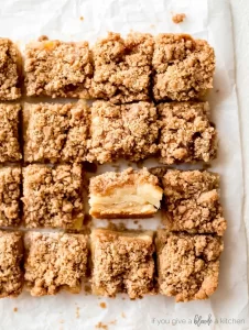 apple crisp bars