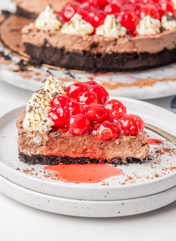 Chocolate Cherry Cheesecake