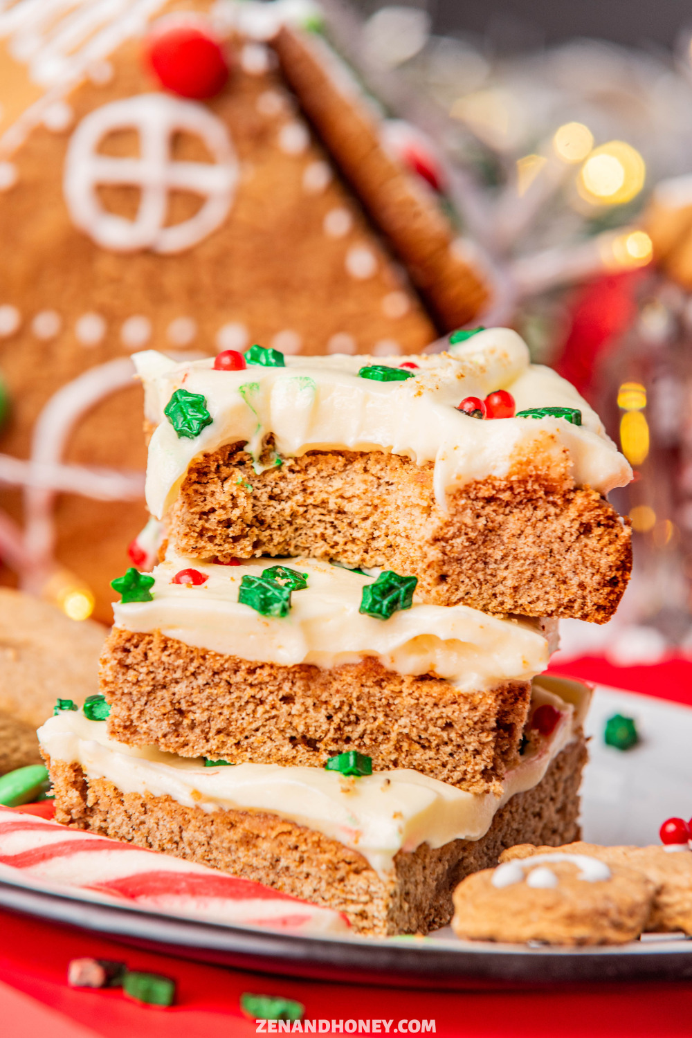 Gingerbread Bars Zen And Honey