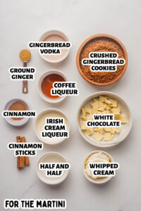 how to make gingerbread martini