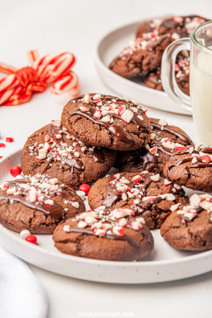 Peppermint Mocha Cookies Zen And Honey