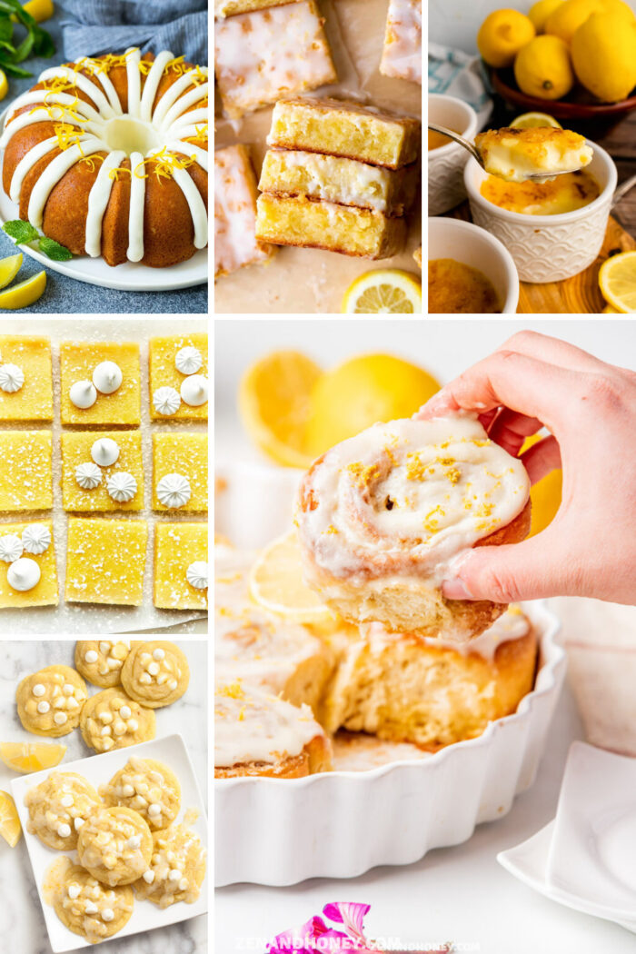 21 Best Lemon Desserts - ZEN AND HONEY