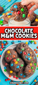 chocolate m&ms cookies recipe