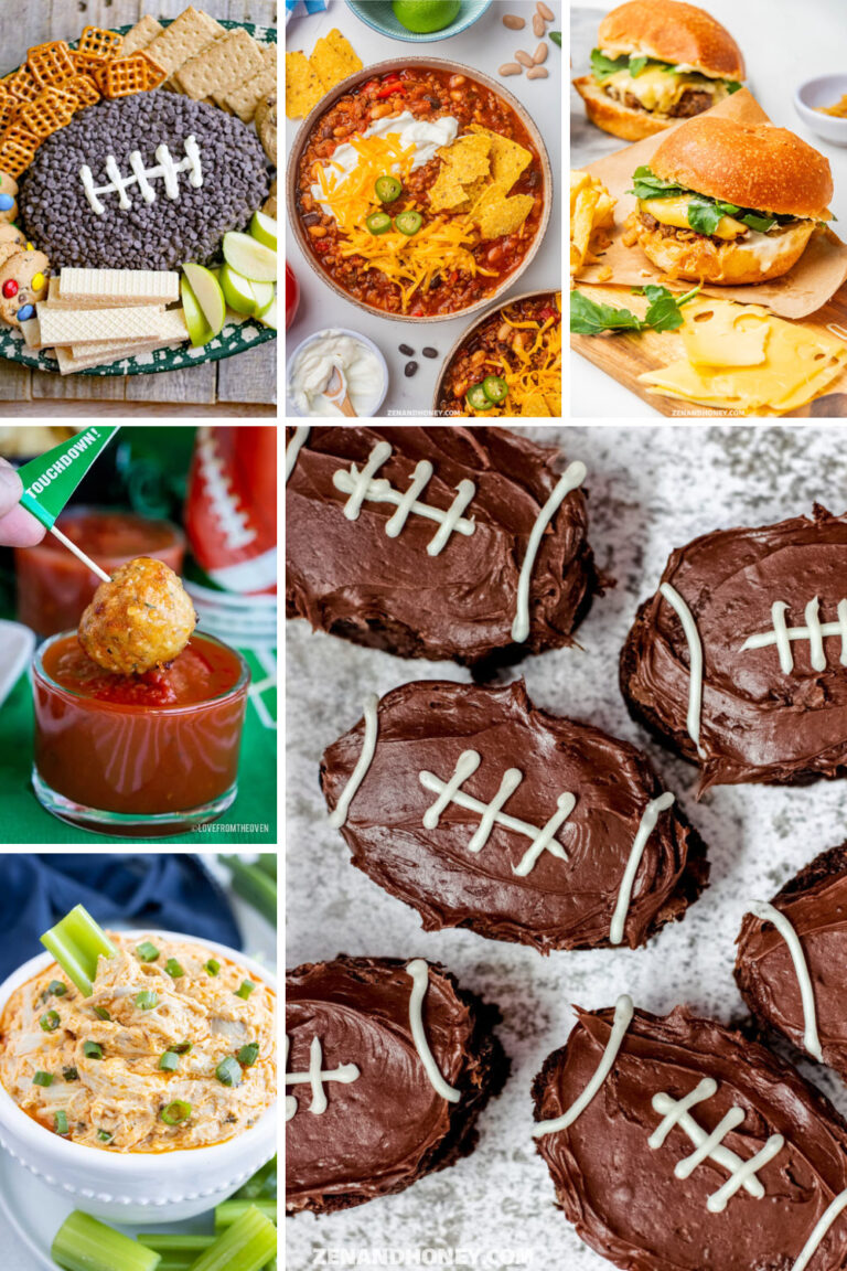 49+ Easy Game Day Recipes to Fuel Your Football Party - ZEN AND HONEY