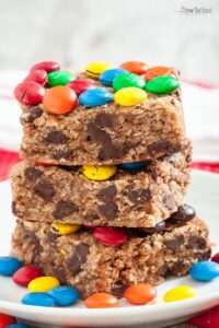 monster cookie bars