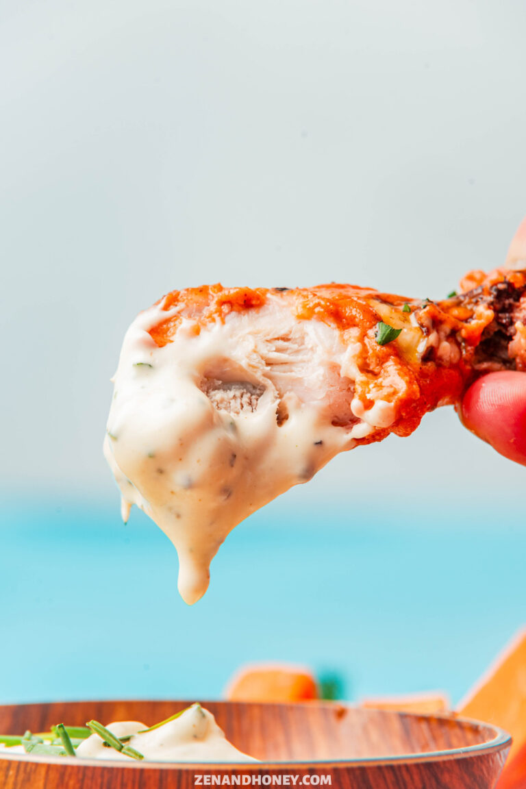 Buffalo Ranch Wings - ZEN AND HONEY
