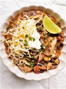 black bean chili