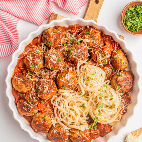 Chicken Meatballs And Spaghetti - ZEN AND HONEY