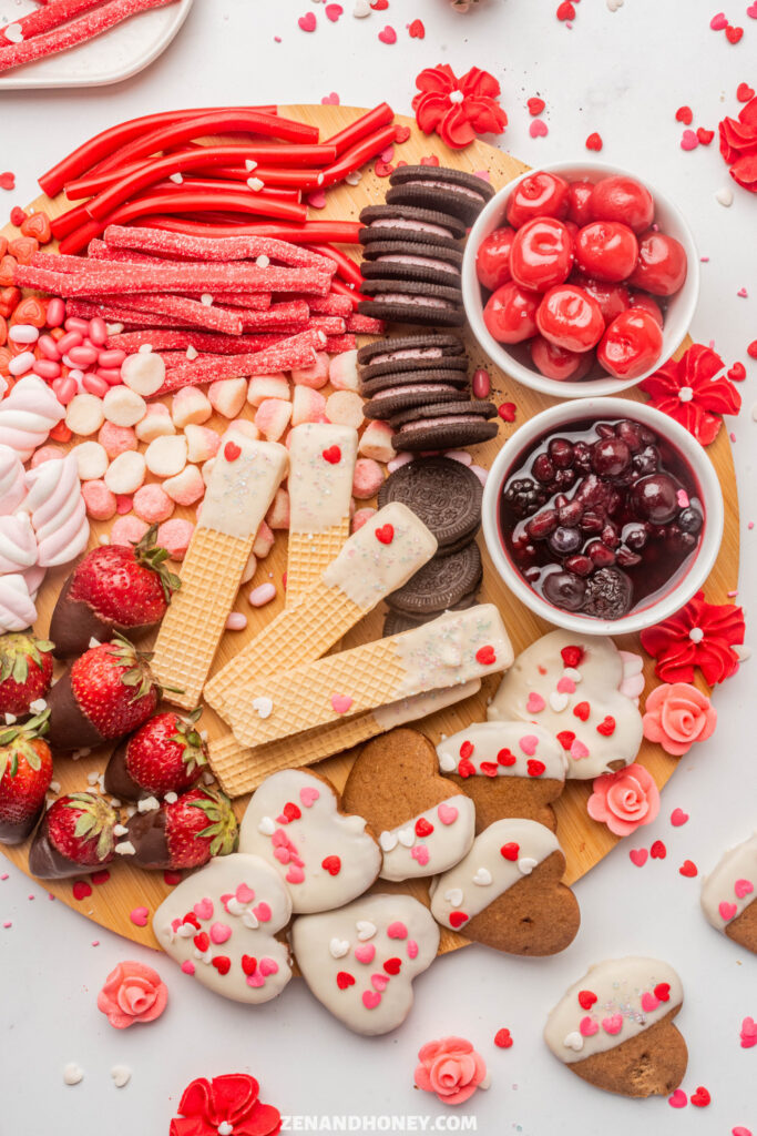 Valentines Day Charcuterie Board Zen And Honey