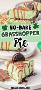 no-bake grasshopper pie