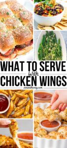 what to serve with wings