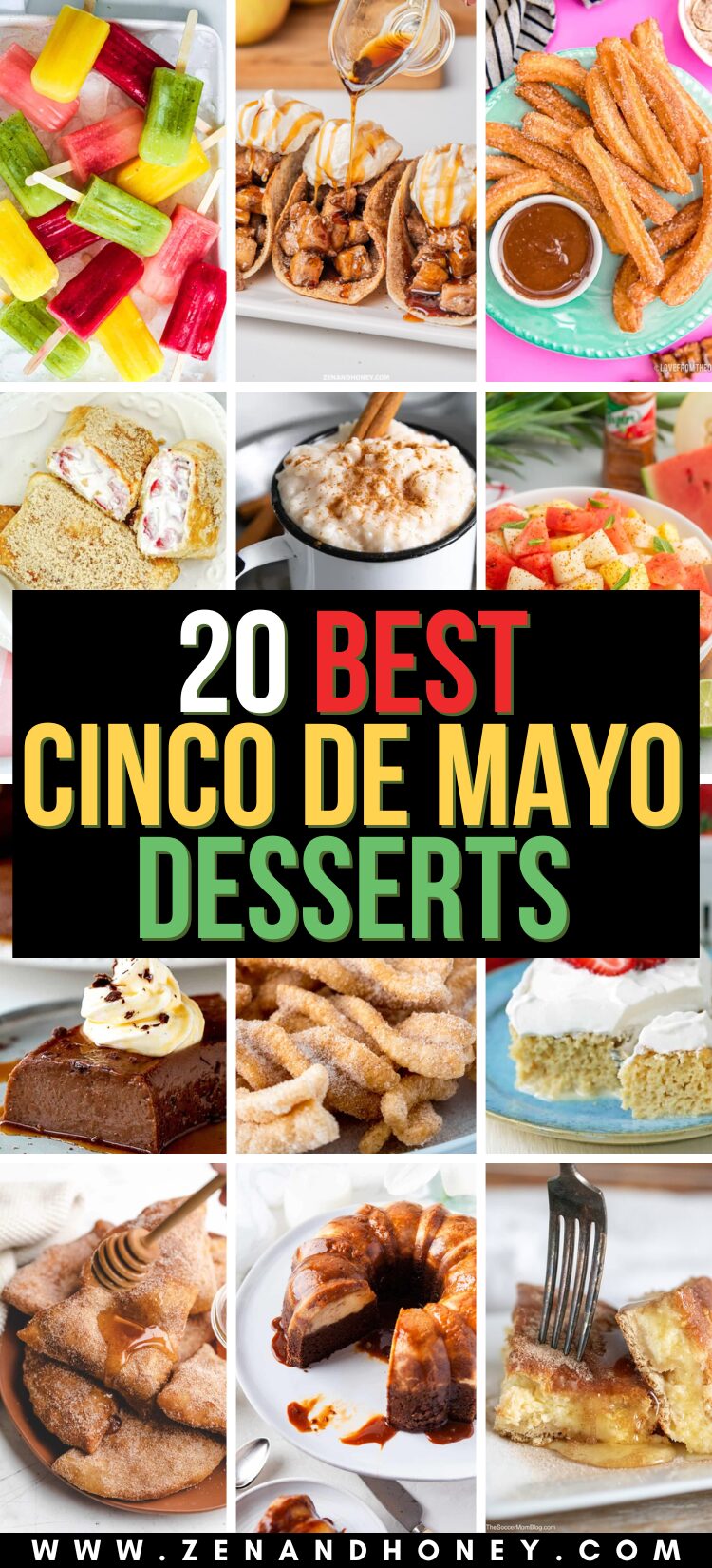20 Easy Mexican Dessert Recipes - ZEN AND HONEY