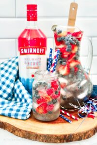 red white and blue cocktails