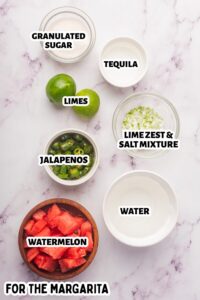 watermelon jalapeno margarita ingredients