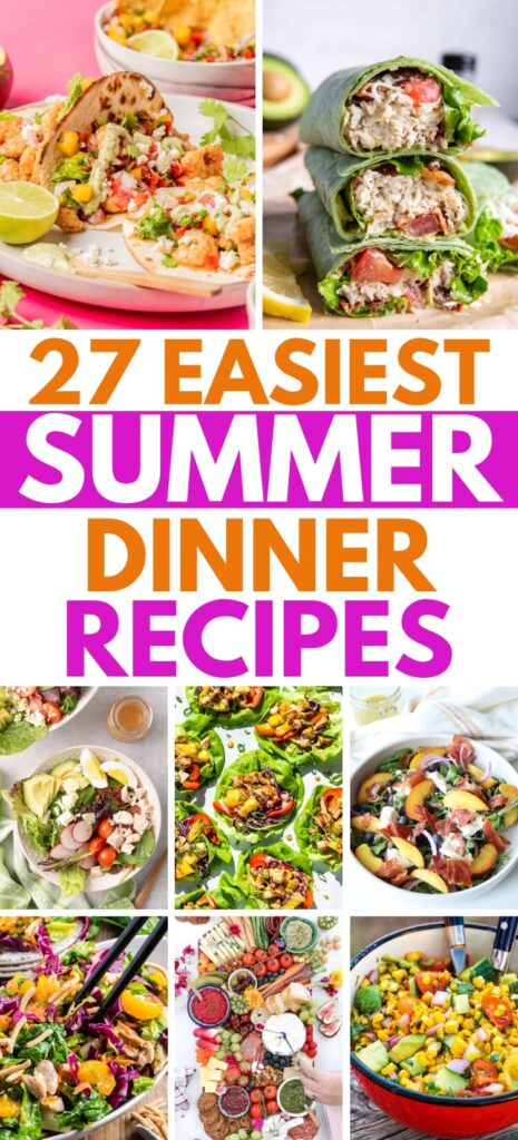 27 Lazy Summer Dinner Ideas When It's Too Hot to Cook - ZEN AND HONEY