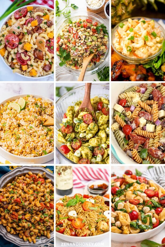 30 Easy Summer Pasta Salad Recipes for Your Next Cookout - ZEN AND HONEY