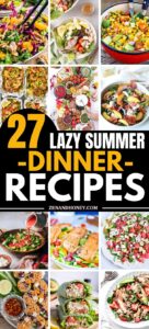 lazy summer dinner