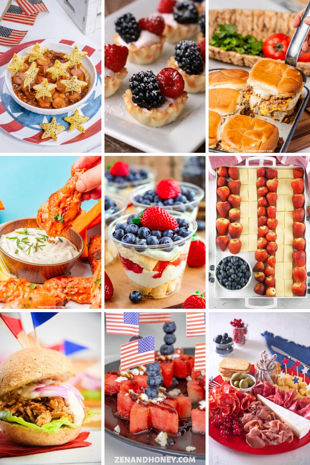 19 Patriotic Appetizers to Spark a Celebration - ZEN AND HONEY