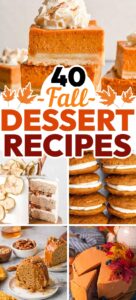fall treats desserts