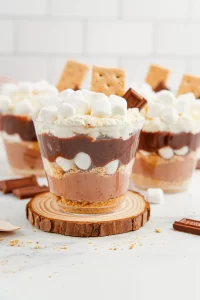 desserts in cups