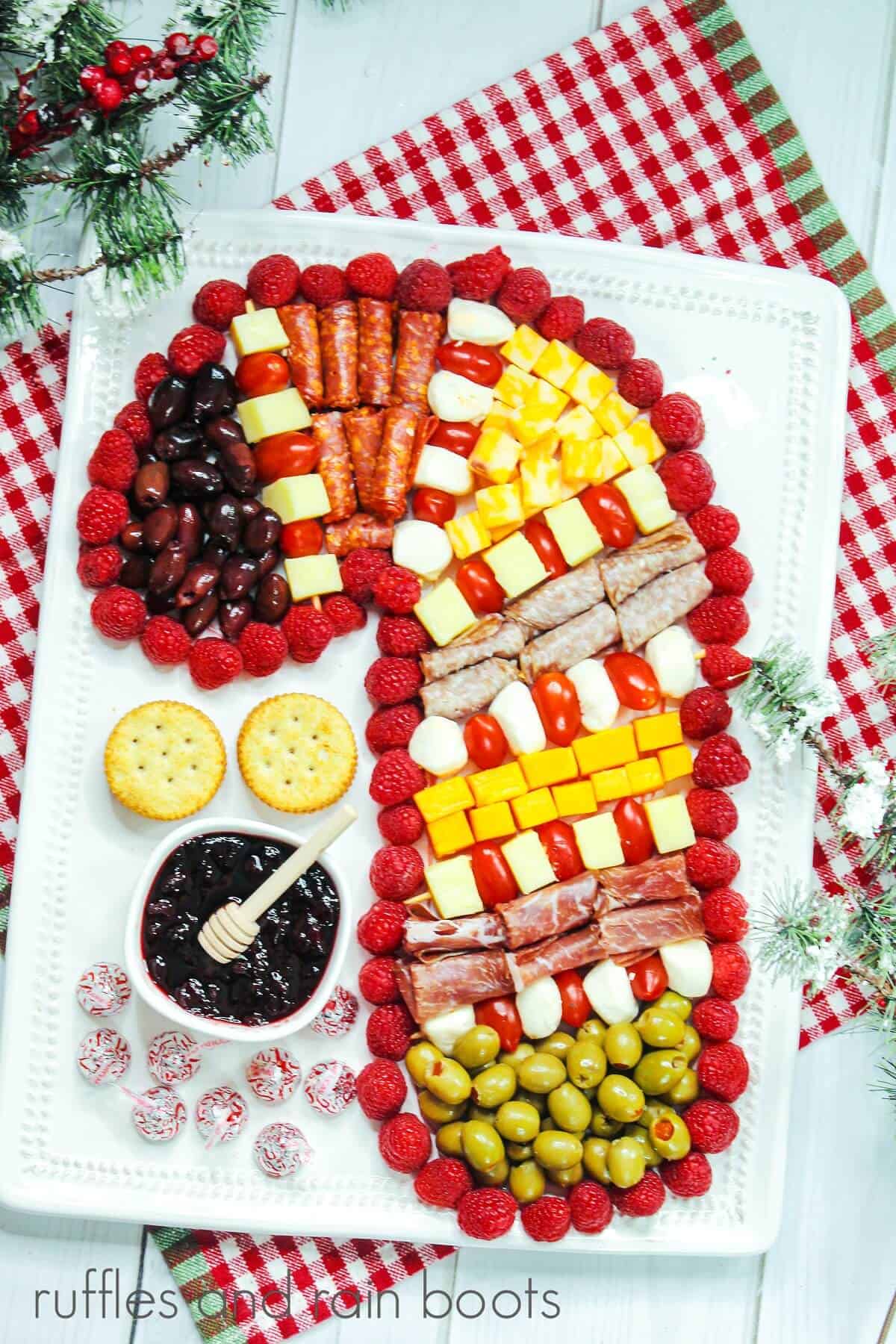 21 Extremely Festive Christmas Charcuterie Board Ideas - ZEN AND HONEY