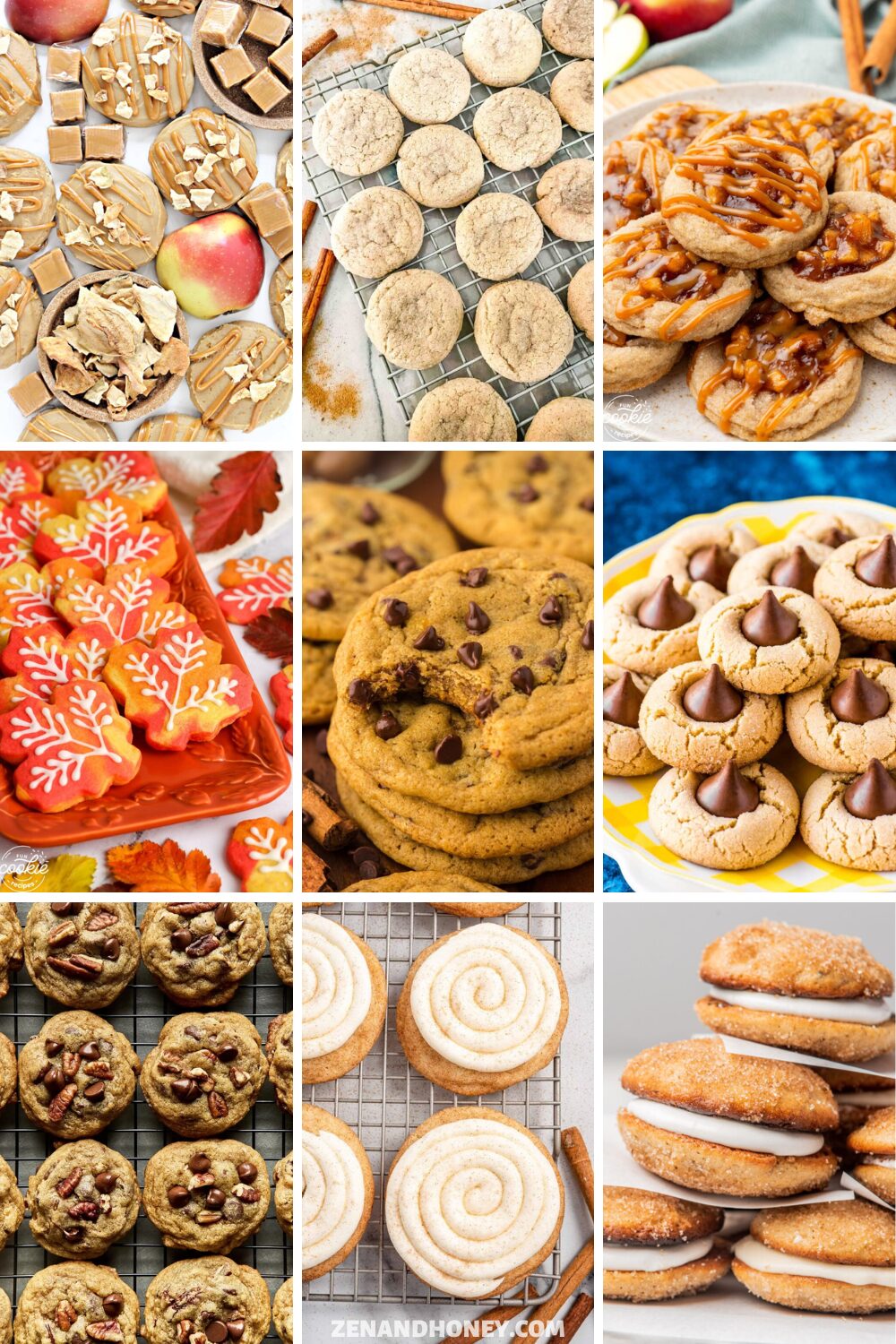 22 Fall Cookie Recipes to Celebrate the Season - ZEN AND HONEY