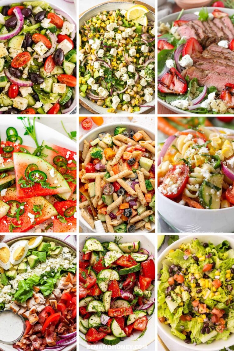 21 Crowd-Pleasing Simple Summer Salads For A Refreshing Bite - ZEN AND ...